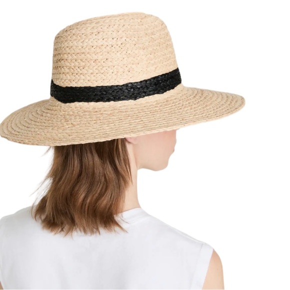 NWT Hat Attack “All Day Continental” Sunhat in Natural Black-One size fits most - Picture 2 of 6